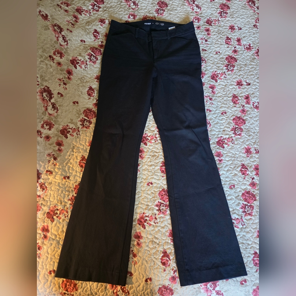 Old Navy Pixie Flared Pants Navy